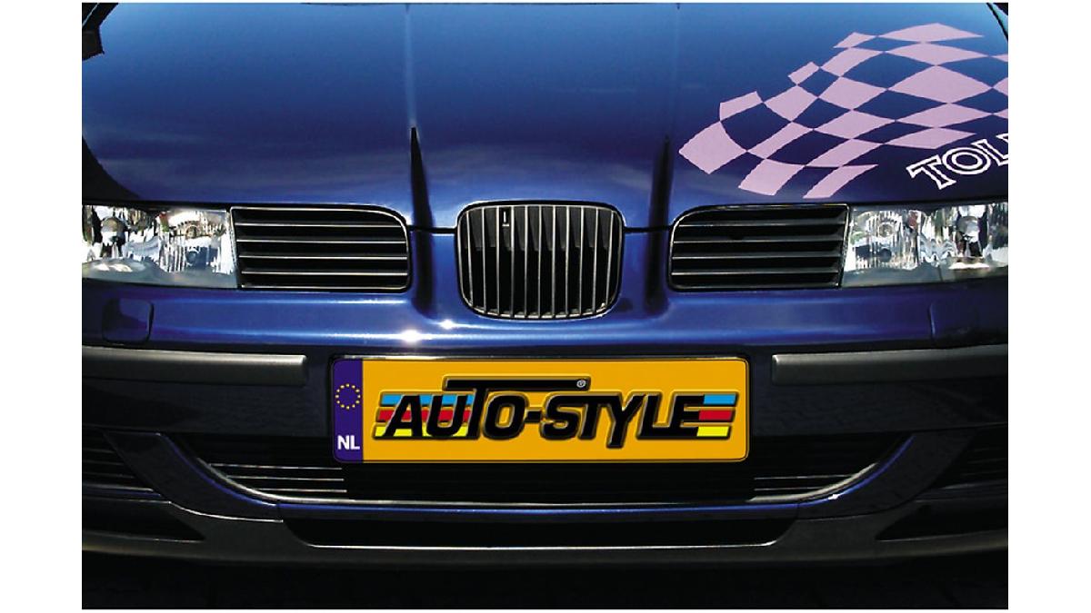 Grille+sans+logo+sur+mesure+pour+Seat+Leon%2FToledo+1M+1999-2005